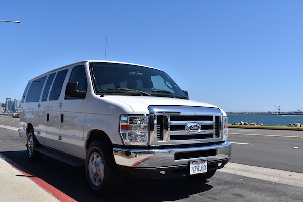 Ford Transit Van - 15 Passenger Van Exterior